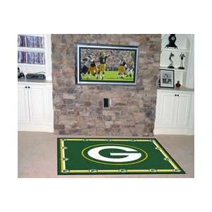  NFL GREEN BAY PACKERS 5X8 AREA RUG: Home & Kitchen