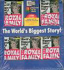 1993 Press Pass The Royal Family Princess Diana Wax Pac