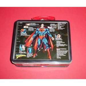  Superman Super Hero Analysis Subject Metal Lunch Box 