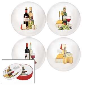  Assorted Wine & Cheese Plates
