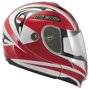 KBC FFR Cruz Modular Helmet X Large  Red: Automotive