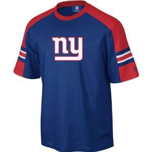 New York Giants  Blue  Touchback Short Sleeve Crew Sports 