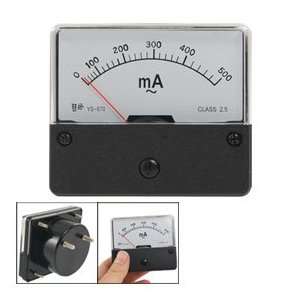   AC 500mA Analog Ampere Panel Meter Ammeter YS 670