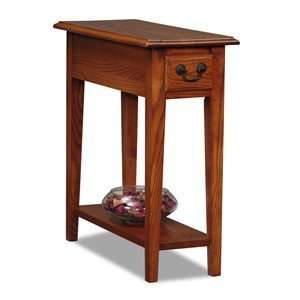  Favorite Finds Medium Oak Finish Side Table: Home 