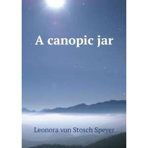  A canopic jar Leonora von Stosch Speyer Books