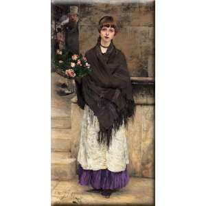   8x16 Streched Canvas Art by Lepage, Jules Bastien