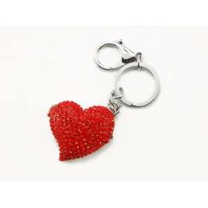  Open Your Beating Heart Love Locket Ruby Siam Red Crystal 
