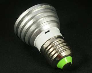 E27 Remote Control 16 Color RGB LED Bulb Light Lamp 3W  