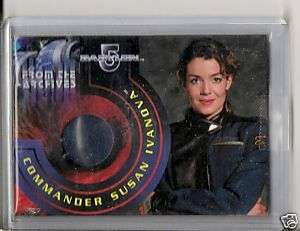 Babylon 5 C6 Commander Susan Ivanova costume card  