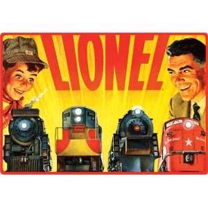  Lionel Train Set Tin Sign