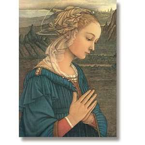Religious Magnets, Icons, Lippi Madonna Magnet, St. Mary:  