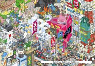 picture 1 of Heye 1000 pieces jigsaw puzzle Eboy   Tokyo (29293)