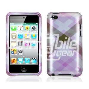  Pink Design Hard 2 Pc Snap On Case for Apple iPod Touch 4 