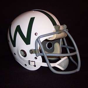 1975 WFL Chicago Winds Suspension Football Helmet  