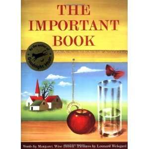  The Important Book [Hardcover] Margaret Wise Brown Books