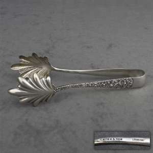   Repousse by Kirk, Sterling Ice Tongs, S. Kirk & Son