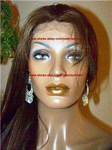 Custom Made Full Lace Human Brazililan Hair Remi Remy Wig Silky 