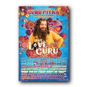  THE LOVE GURU SAYINGS MIKE MYERS COMEDY POSTER 24 678 Gxxx 