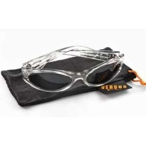  Versus By Versace Designer Sunglasses Clear Frame: Sports 