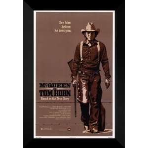  Tom Horn 27x40 FRAMED Movie Poster   Style A   1980