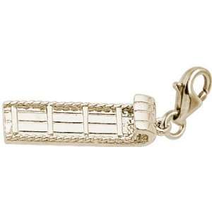  Rembrandt Charms Toboggan Charm with Lobster Clasp, 14k 