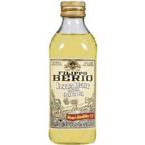Berio Extra Light Olive Oil 16.9 oz 3pk:  Grocery & Gourmet 