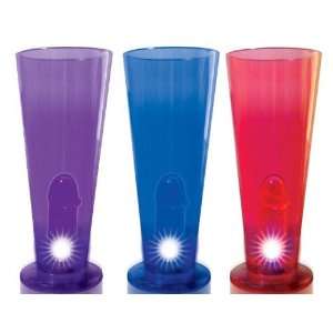  LIGHT UP SHOT GLASSES PURPLE (each): Health & Personal 
