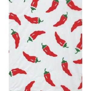  Chili Peppers On White Tissue Wrapping Paper 10 Sheets 