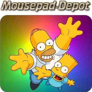 The Simpsons (Design 2) Premium Quality Mousepad 