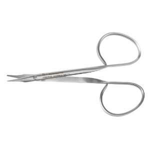  Konig Tenotomy Scissors, Ribbon Handle Curved, Bl/Bl, 3 3 