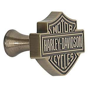  Harley Davidson HDL 10114 Knob, Antique Brass