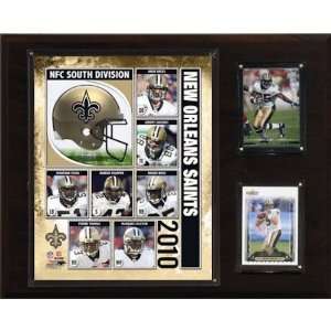  NFL New Orleans Saints 2010 Team Plaque