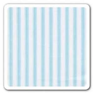  Maddie Boo Fabric   Aqua Ticking Stripe: Baby