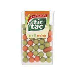 Tic Tac Lime And Orange 18G x 4  Grocery & Gourmet Food