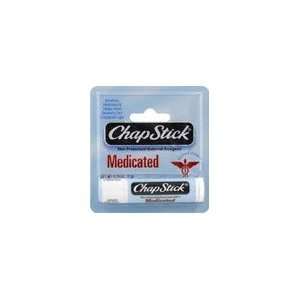  Chapstick Lip Balm Medicated, 0.15 oz (Pack of 3): Health 