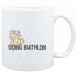   Mug White  Real guys love doing Biathlon  Sports