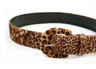   main color leopard fit waist girth buckle to the first hole 94cm 37