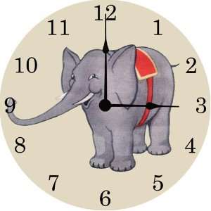  Vintage Elephant Wall Clock: Baby