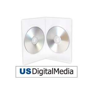  USDM Thin DVD Case Double Disc Ultra Clear Electronics