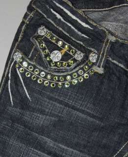 Laguna Beach Jeans Womens MANHATTAN 2G LOW 25 crystal  