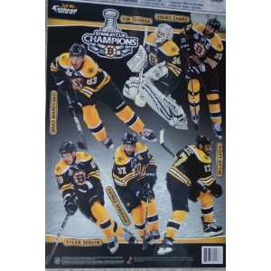 Boston Bruins Fathead NHL Team Set 6 Wall Graphics   Thomas, Lucic 