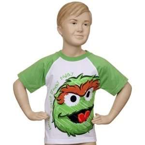  Oscar the Grouch Feeling Grouchy Toddler Shirt 4T Baby