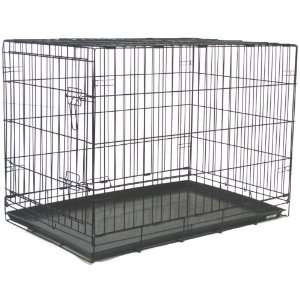  BRAND NEW FOLDING DOG CAT KENNEL CRATE CAGE 36 w/ DIVIDER 