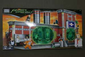 MEGA BLOKS ALIEN AGENCY THE ARRIVAL DNA no. 5631 used  