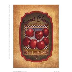  Lillian Egleston   Sweet Cherry Pie Filling Size 5x7 