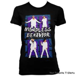 Licensed Mindless Behavior Standing Junior Shirt S XL  