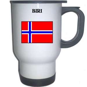  Norway   BIRI White Stainless Steel Mug 