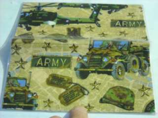 Army Fabric Checkbook Cover,I.D.Cover&Register!  
