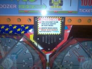 Benchmark Dozers double redemption arcade machine  