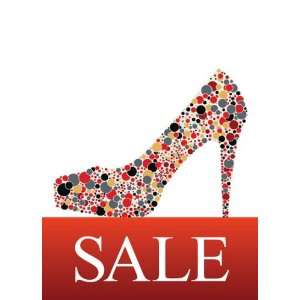  Shoe Sale High Heel Multicolor Sign